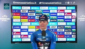 Tirreno-Adriatico 2026 - Giulio Pellizzari : "Je vais essayer de défendre le maillot..."