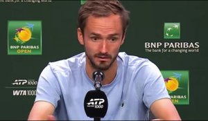 BNP Paribas Open 2026 - Daniil Medvedev et le point polémique :  "Je ne considère pas non plus avoir triché"
