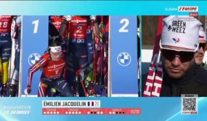 Emilien Jacquelin, 2e de la poursuite à Otepää : « Je prends le podium avec grand plaisir. » - Biathlon - Coupe du monde