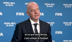 CdM 2026 - Infantino : "La FIFA ou le football ne peuvent pas résoudre les conflits géopolitiques"