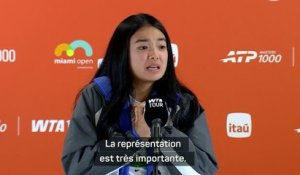 Miami - Eala : "Important pour la future génération de voir des Asiatiques réussir sur le circuit"