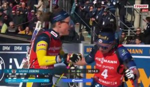 Lou Jeanmonnot remporte un nouveau petit globe en poursuite, Julia Simon battue sur le fil par Hanna Oeberg à Oslo - Biathlon - Coupe du monde