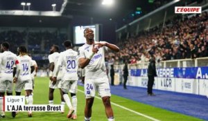 À 10 contre 11 pendant 85 minutes, un Auxerre ébouriffant gifle Brest et frappe fort dans la course au maintien - Foot - Ligue 1