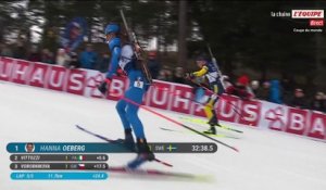 Lisa Vittozzi devance Hanna Oeberg et s'adjuge la mass start - Biathlon - Coupe du monde (F)