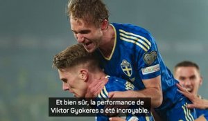 Suède - Potter : "La performance de Gyokeres a été incroyable"