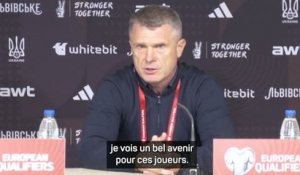 Ukraine - Rebrov : "Je vois un bel avenir pour cette équipe"