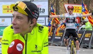 Tour de Catalogne 2026 - Jonas Vingegaard : "Nous voulions encore remporter l'étape aujourd'hui"