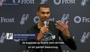 Spurs - Wembanyama : “On raconte qu’il n’y a plus de défense en NBA, ce n’est pas vrai”