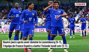 Après sa victoire face à l'Islande, l'équipe de France Espoirs prend le large en tête de son groupe - Foot - Qualif. Euro Espoirs