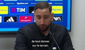Italie - Donnarumma : "L'équipe est prête"