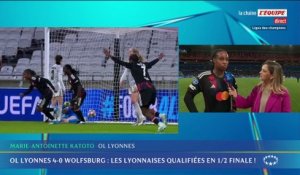 Marie-Antoinette Katoto : «Un match plein d'émotions» - Foot - Ligue des champions (F) - OL Lyonnes
