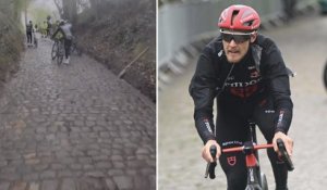 Tour des Flandres 2026 - Caméra embarquée avec Matteo Trentin lors de sa reconnaissance du parcours