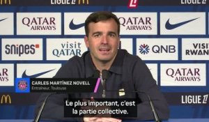 Toulouse - Martínez Novell : "Dembélé, c’est très difficile"