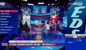 Vainqueur sur la pelouse du Real malgré un but de Kylian Mbappé, le Bayern Munich fait un pas vers les demi-finales - Foot - Ligue des champions