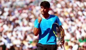 Carlos Alcaraz s'en sort en trois sets face à Etcheverry en huitièmes de finale du Masters 1000 de Monte-Carlo - Tennis - Monte-Carlo