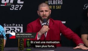 UFC 327 - Prochazka : "Chaque combat est pour moi un combat pour le titre"