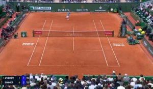 Monte-Carlo - Sinner écoeure Zverev et se qualifie en finale