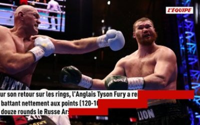 Retour réussi pour Tyson Fury, vainqueur par décision unanime d'Arslanbek Makhmudov et prêt à défier Anthony Joshua - Boxe - lourds