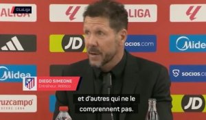 Atlético - Simeone défend son choix d’avoir fait tourner lors de la défaite à Séville