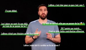 Dac ou pas dac' : LeBron James doit-il prendre sa retraite après les playoffs NBA ? - Basket - NBA