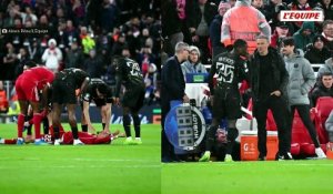 Hugo Ekitike sort sur civière face au PSG en Ligue des champions, Nuno Mendes et Désiré Doué blessés et remplacés - Foot - Ligue des champions