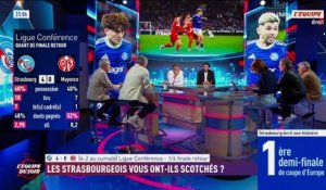 Degorre :  « Strasbourg a fait du super boulot » - Foot - Ligue Europa Conference