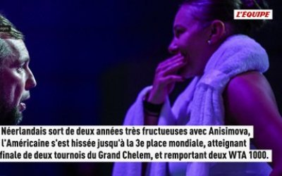 Loïs Boisson choisit l'entraîneur néerlandais Hendrik Vleeshouwers, ancien coach d'Amanda Anisimova - Tennis