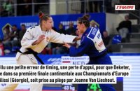 Manon Deketer médaillée d'argent en -63 kg - Judo - Championnats d'Europe