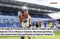 Porté par Estéban Lepaul, Rennes pulvérise Strasbourg et s'invite dans la course à la Ligue des champions - Foot - Ligue 1
