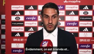 Atlético - Koke : "La saison n’est pas terminée"