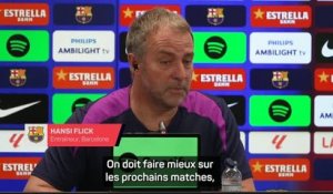 Barcelone - Flick : "On reviendra pour la Ligue des champions"