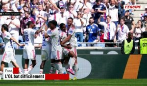 L'OL bat difficilement Auxerre et conforte sa 3e place en Ligue 1 - Foot - Ligue 1