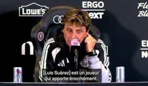Inter Miami - Hoyos défend son choix d’avoir titulariser Luis Suárez après le nul contre New England