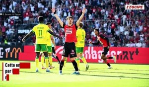 Rennes bat Nantes grâce à Rongier et fait un nouveau pas vers l'Europe - Foot - Ligue 1