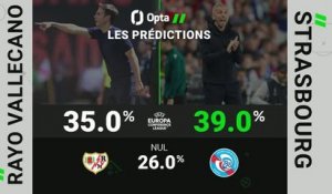 Ligue Conférence - Rayo Vallecano vs. Strasbourg, les prédictions d’Opta
