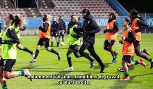 « le retard français est frappant » : trois ans après la création de la Ligue féminine de football professionnel, aucune - Foot - Arkema Première Ligue