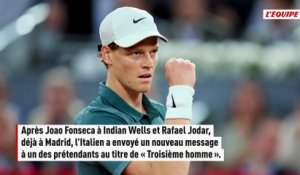 Arthur Fils impuissant face à Jannik Sinner en demi-finales du Masters 1000 de Madrid - Tennis - Madrid