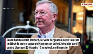 Sir Alex Ferguson évacué d'Old Trafford vers l'hôpital après s'être senti mal avant Manchester United-Liverpool - Foot - Premier League - Manchester United