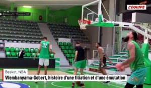 Quand Victor Wembanyama, 16 ans, jouait sans complexe face à Rudy Gobert - Basket - NBA