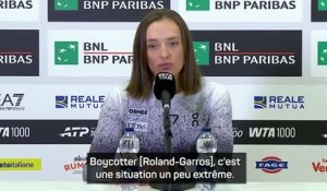 Roland-Garros - Swiatek répond à Sabalenka : “Boycotter, c’est une situation un peu extrême”