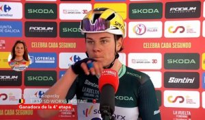La Vuelta Femenina 2026 - Lotte Kopecky : "J’ai dû être patiente après les trois premières étapes..."