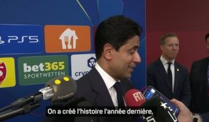 PSG - Al-Khelaïfi : "On continue d'écrire une grande histoire"