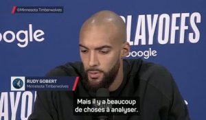 Timberwolves - Gobert : “Beaucoup de choses que nous devons mieux faire”
