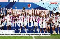 OL Lyonnes écoeure encore le PSG et remporte la Coupe de France - Foot - Coupe de France (F)