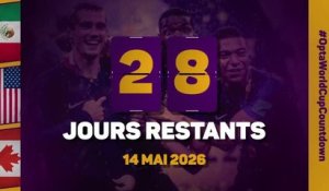 Le décompte d’Opta - J-28 avant la Coupe du monde