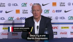 Bleus - Deschamps défend "la liberté d'expression" de Mbappé après son clash avec Bardella