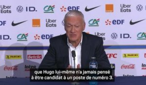 Bleus - Deschamps dément avoir pensé à Lloris numéro 3 et justifie le choix Risser