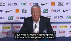 Bleus - Deschamps dément avoir pensé à Lloris numéro 3 et justifie le choix Risser