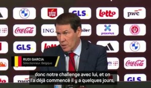 Belgique - Garcia : "On ne pouvait pas faire sans Romelu Lukaku"