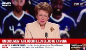 Crise des Bleus à Knysna en 2010: “Ils étaient au fond du trou, Patrice Evra pleurait dans mes bras”, raconte Roselyne Bachelot, ancienne ministre de la Santé et des Sports